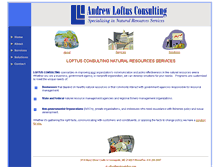 Tablet Screenshot of andrewloftus.com